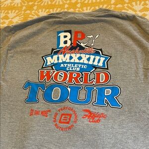 Bare Performance Nutrition BPN “World Tour” Nashville Beefy T- Large